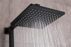 Colonne De Douche Thermostatique|Bernstein Colonne de douche thermostatique murale laiton sans tête de douche - Noir mat - 110x15cm - SEDAL 8921B Sans tête (de douche)