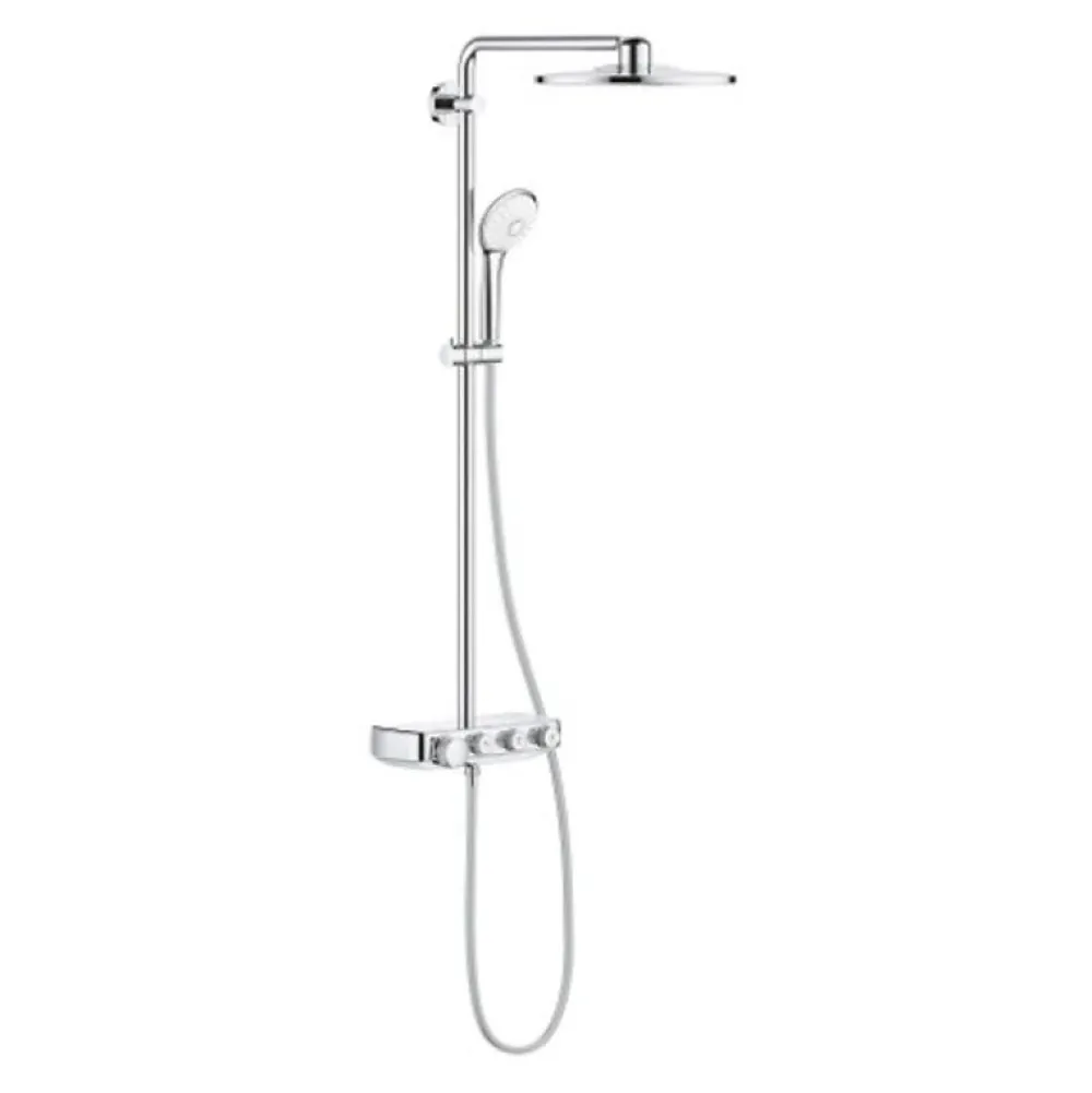 Colonne De Douche Thermostatique|Grohe Colonne de douche thermostatique Euphoria SmartControl System 310 Duo avec nettoyant GrohClean