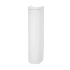 GoodHome Colonne de lavabo en céramique blanc brillant l.17,3 x H.67,9 x P.16,9 cm Tasi