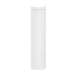 GoodHome Colonne de lavabo en céramique blanc brillant l.17,3 x H.67,9 x P.16,9 cm Tasi