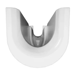GoodHome Colonne de lavabo en céramique blanc brillant l.17,3 x H.67,9 x P.16,9 cm Tasi