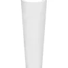 Lavabo| Colonne de lavabo Urmia en céramique coloris blanc H.67 cm