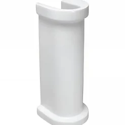 Sanindusa Colonne de lavabo Vintage blanc