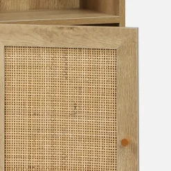 Sweeek Colonne de rangement pour salle de bain. Bohème. L 35 x P 25 x H 167cm