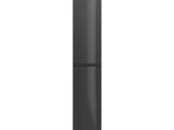 T-Bath Colonne de salle de bain NELI 2 portes 140x30x27 cm gris anthracite