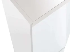 T-Bath Colonne de salle de bain NELI 2 portes 140x30x27 cm blanc