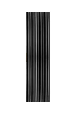 Colonne De Salle De Bains|3xE Living Colonne de salle de bain, Noir, 35 x 136 x 27 cm, poignée dorée