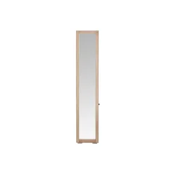 Colonne De Salle De Bains|Hellin Colonne de salle de bain en chêne avec miroir 3 niche 1 porte - BOSTON
