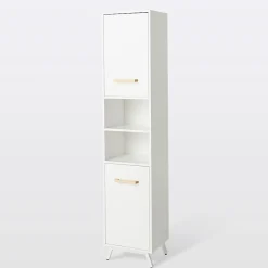 GoodHome Colonne de salle de bains Ladoga blanc L. 40 x H. 190 x P. 36 cm