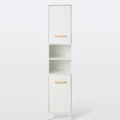 GoodHome Colonne de salle de bains Ladoga blanc L. 40 x H. 190 x P. 36 cm