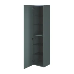 Colonne De Salle De Bains|GoodHome Colonne de salle de bains l.35 x H.150 x P.30 cm vert forêt Kentia