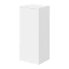 Colonne De Salle De Bains|GoodHome Colonne de salle de bains l.35 x H.80 x P.30 cm blanc mat Kentia
