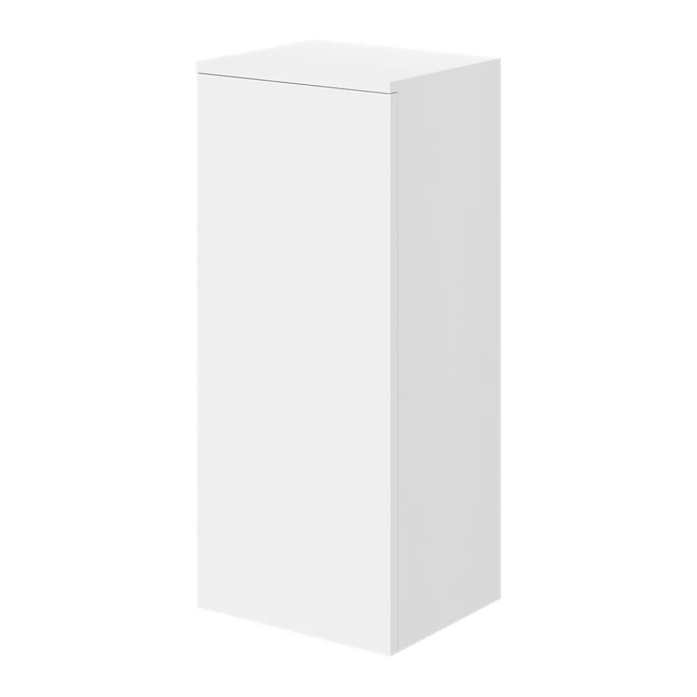 Colonne De Salle De Bains|GoodHome Colonne de salle de bains l.35 x H.80 x P.30 cm blanc mat Kentia