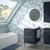 Colonne De Salle De Bains|Geberit Colonne de salle de bains H.85 cm bleu Selva