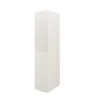 Colonne De Salle De Bains| Colonne de salle de bains blanc mat Vague 40 cm