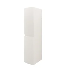 Colonne De Salle De Bains| Colonne de salle de bains blanc mat Vague 40 cm