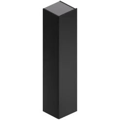 Colonne De Salle De Bains| Colonne de salle de bains à suspendre Alba en mélaminé noir mat L. 35 x l. 32 x H. 160 cm