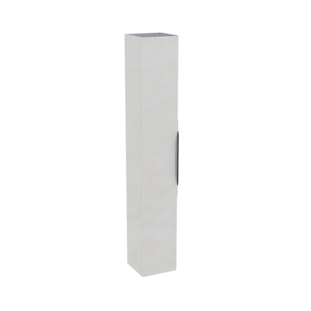 Colonne de salle de bains suspendue 1 porte blanc mat l.30 cm x H.183 x P.30 cm, Pamili