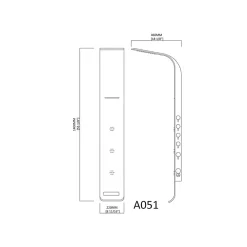 Distribain Colonne d'hydromassage A051 -