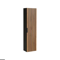 Otitec Colonne haute - 35 x 140 cm - 1 porte - Chêne Wotan - WOTANIA
