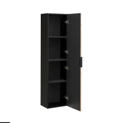 Otitec Colonne haute - 35 x 140 cm - 1 porte - Chêne Wotan - WOTANIA