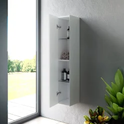 Aqa Design Colonne IGEA blanc mat en mélamine