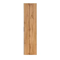 Petits-Meubles Colonne murale salle de bain 1 porte Adriel Bois
