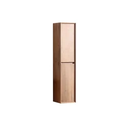 Colonne De Salle De Bains|Jindoli Colonne salle de bain 160 cm chêne brun Aquaroca