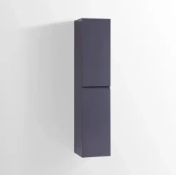 Colonne De Salle De Bains|Top Bath COLONNE salle de bain Armoire de rangement APOLLO LAQUE GRIS GRIS KIT