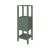 GoodHome Colonne salle de bains à poser l.40 x H.120 x P.36 cm vert, Perma