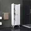 Armoire De Salle De Bains|Pier Import Colonne salle de bains blanche, rangements mixtes MARFA