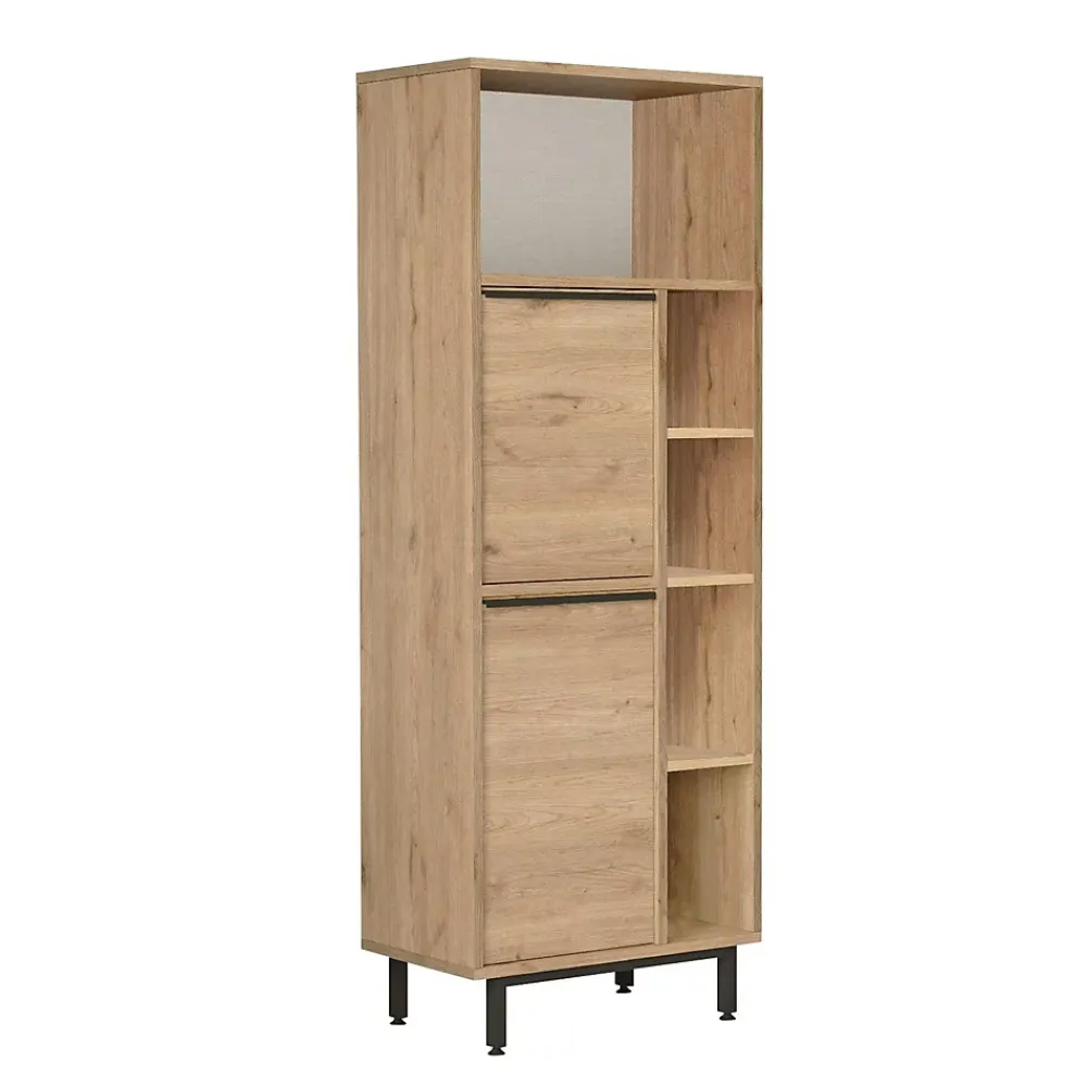 Pier Import Colonne salle de bains moderne effet bois 2 portes JENA