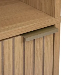 5Five Colonne Tasso 1 porte effet bois naturel - Beige-