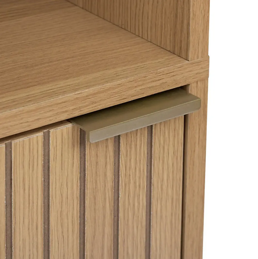 5Five Colonne Tasso 1 porte effet bois naturel - Beige-
