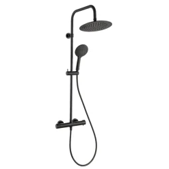 Colonne De Douche Thermostatique|Essebagno Colonne thermostatique, noir, Essegoia II