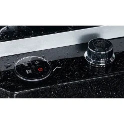 Baignoire Balnéo|Archipel Combi Balneo douche Hammam CBH BLACK 179x97 - DROITE