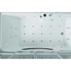 Baignoire Balnéo|Archipel Combi Balneo douche Hammam CBH PUR WHITE 179x97 - DROITE