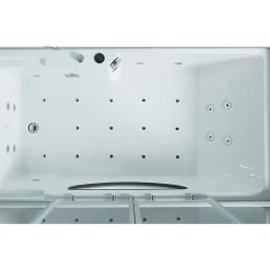Archipel Combi Balneo douche Hammam CBH PUR WHITE 179x97 - GAUCHE