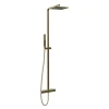 Colonne De Douche Thermostatique|Cuisibane Combiné de douche et douchette SQUARE - Doré