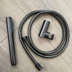 Pommeau De Douche, Flexible Et Barre De Douche|Essebagno Combiné support de douche gun métal 3 pièces Luisa
