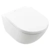 Wc Suspendu|Villeroy & Boch Combipack modèle suspendu VILEROY ET BOCH Subway 3.0 TwistFlush blanc