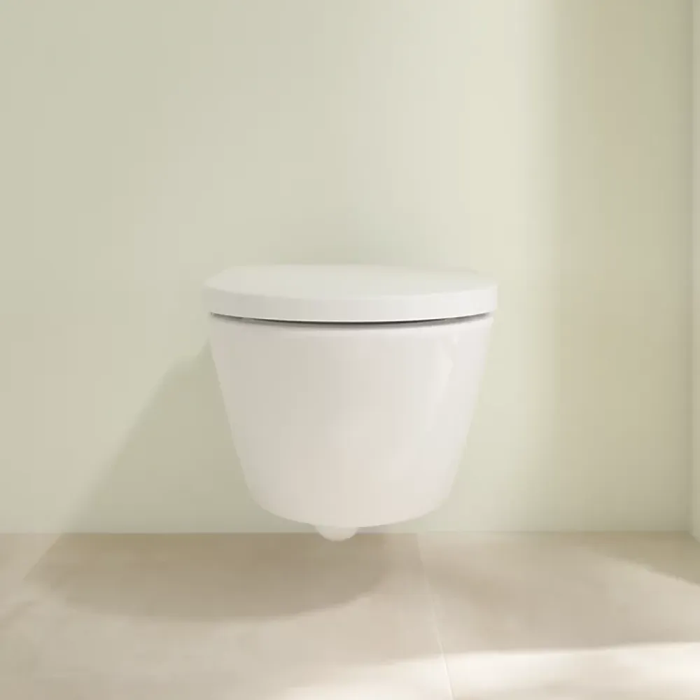 Wc Suspendu|Villeroy & Boch Combipack modèle suspendu VILEROY ET BOCH Subway 3.0 TwistFlush blanc