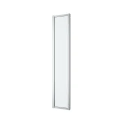 Paroi De Douche|GoodHome Complément d'ouverture l.40 x H.195 cm, verre transparent, profilés alu chrome, Ledava
