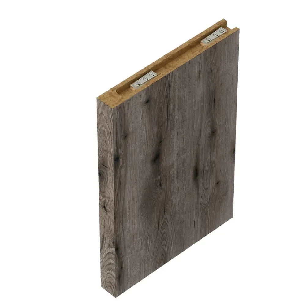 Kiamami Valentina Composant Vertical De 30 Cm Pour Plan De Lavabo En Chêne Fossile