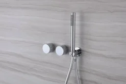 Hudor Composition de douche SC34 en laiton chromé collection Erymanthe