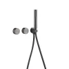 Robinet De Douche|Hudor Composition de douche SC64 en laiton gun black collection Permesse