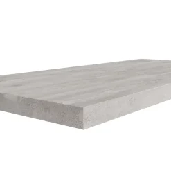 Kiamami Valentina Comptoir En Bois Couleur Ciment Pour Lavabo De Salle De Bains 100