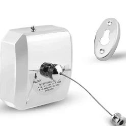 Fishtec Corde à Linge rétractable 2,8 m