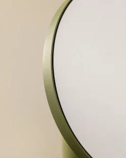 Cosmic Geyser miroir grossissant miroir maquillage blanc mat type d'installation à poser sur plan