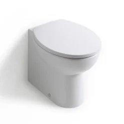 Kiamami Valentina Cuvette De Toilette Patascoss En Céramique Blanche De Qualité Supérieure, À Encastrer.